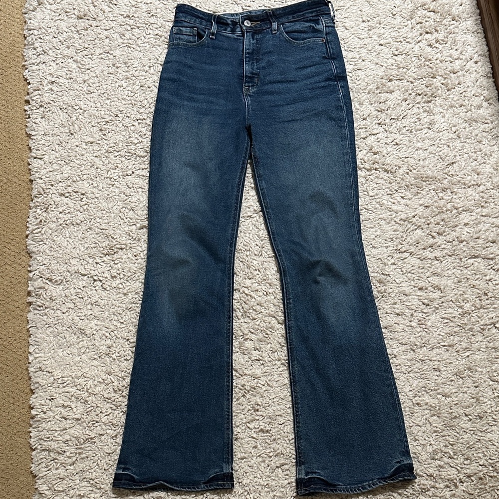 Highest Rise Flare Jeans - Old Navy